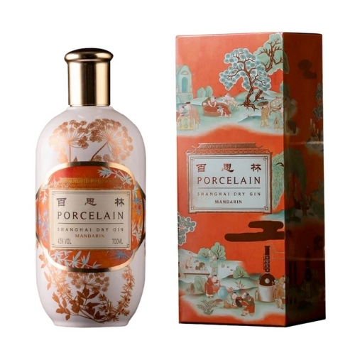 Porcelain Shanghai Dry Gin Mandarin